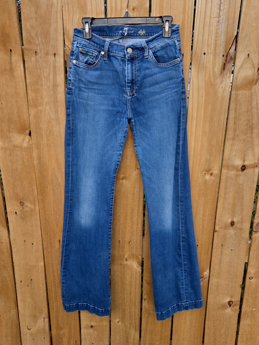 7 For All Mankind Dojo Jeans flared leg Sz 29
